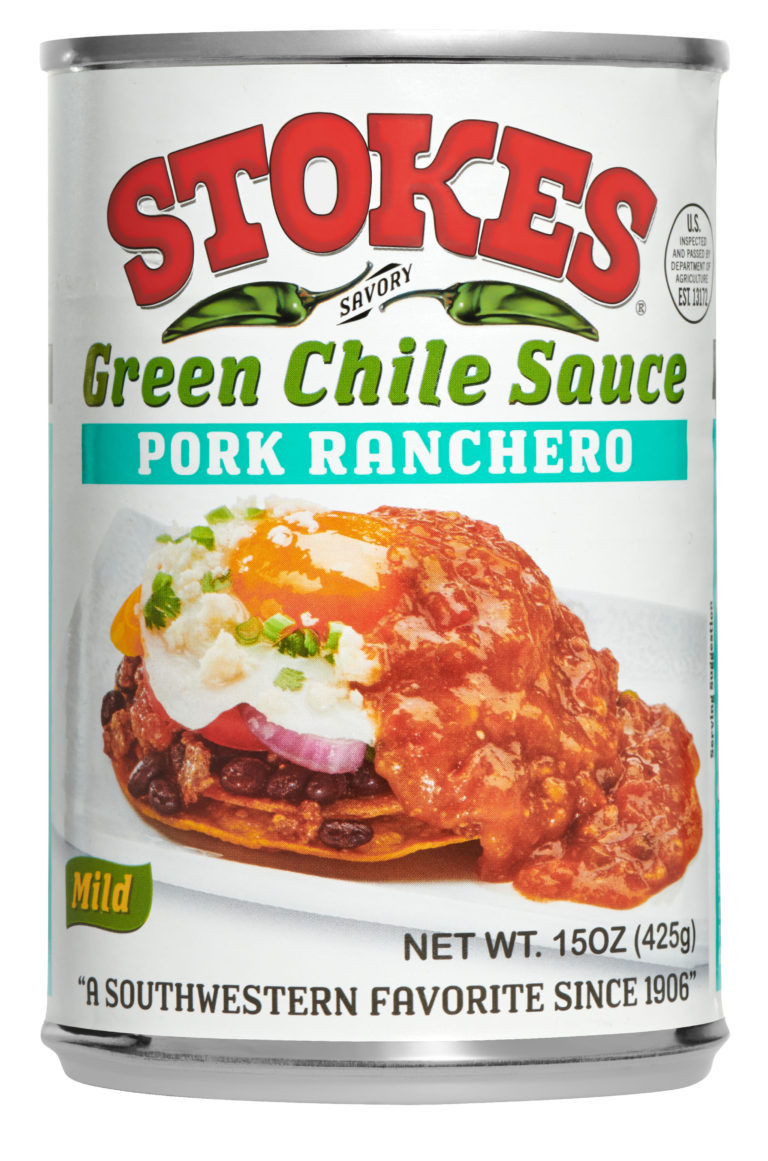 GREEN CHILE SAUCE PORK RANCHERO – Stokes Canning Company